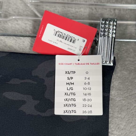 Spanx Pants Womens Small Gray Black Camo Seamless Look at Me Now Leggings Casual - Picture 9 of 10